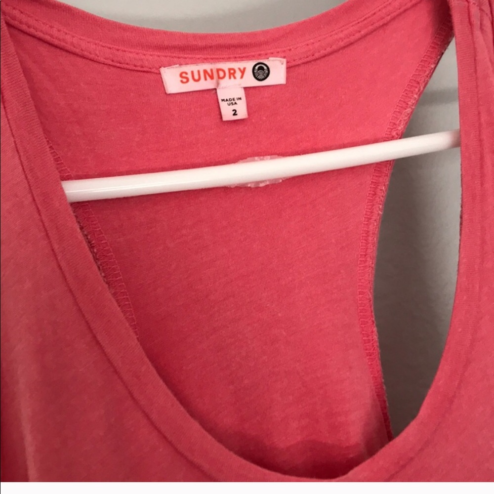 Sundry TIERED RACERBACK MIDI - Picture 5 of 16